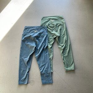 Iwa Company 3/4 Workout Leggings Set